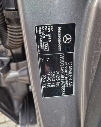 Mercedes-Benz Klasa B cena 39000 przebieg: 50180, rok produkcji 2017 z Susz małe 379